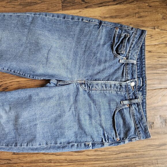 OLD NAVY OG STRAIGHT Women Size 12 Secret Slim Pockets High-Rise Ankle Jeans - Picture 4 of 6